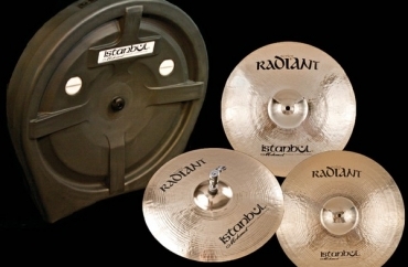 Set cinele Radiant  3 piese + Hardcase